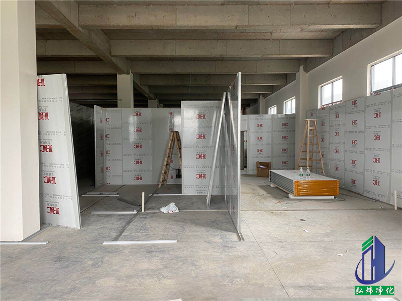 彩鋼板隔墻、包柱 彩鋼板隔墻、包柱